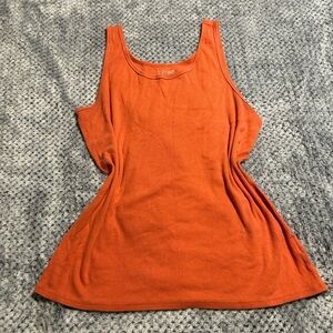 Women's Orange Tank Top